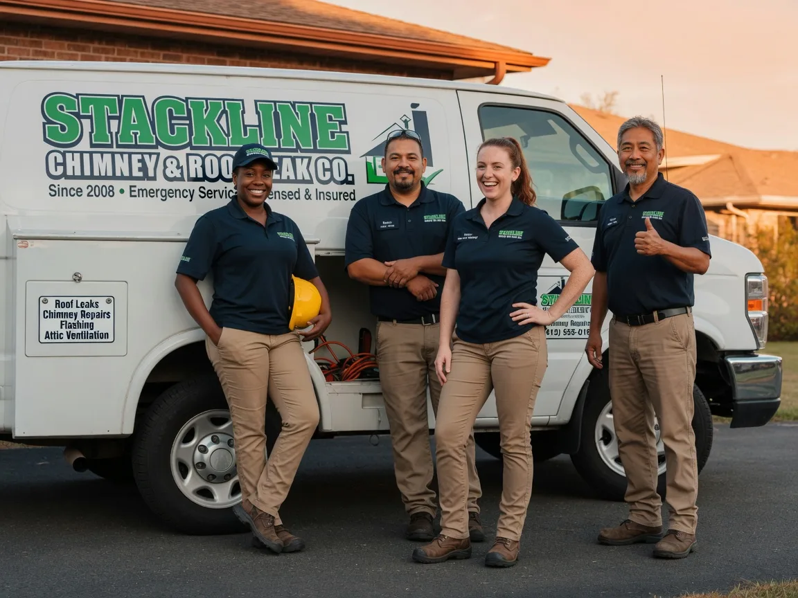 Chimney flashing repair company in Enterprise, OR